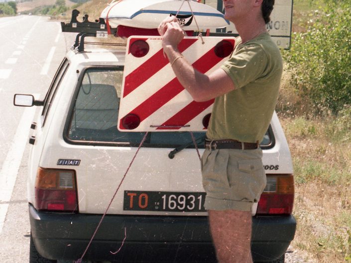 Fiat Uno ’90 verso Marsiglia